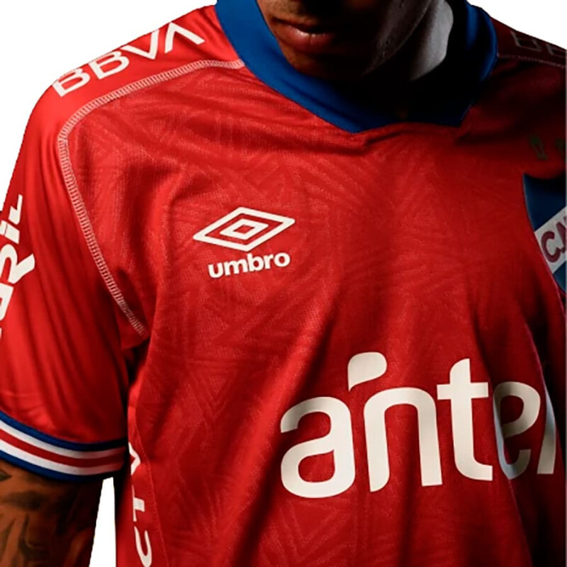 Camiseta Nacional Umbro Away 1 - NU143040 Rojo-blanco