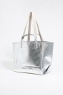 BOLSO SHOPPER Plata
