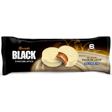 ALFAJOR BOCADO BLACK TUBO X6 BLANCO PORTEZUELO ALFAJOR BOCADO BLACK TUBO X6 BLANCO PORTEZUELO