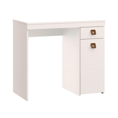 Escritorio Home Office Level 1 Cajón 1 Puerta Blanco Escritorio Home Office Level 1 Cajón 1 Puerta Blanco