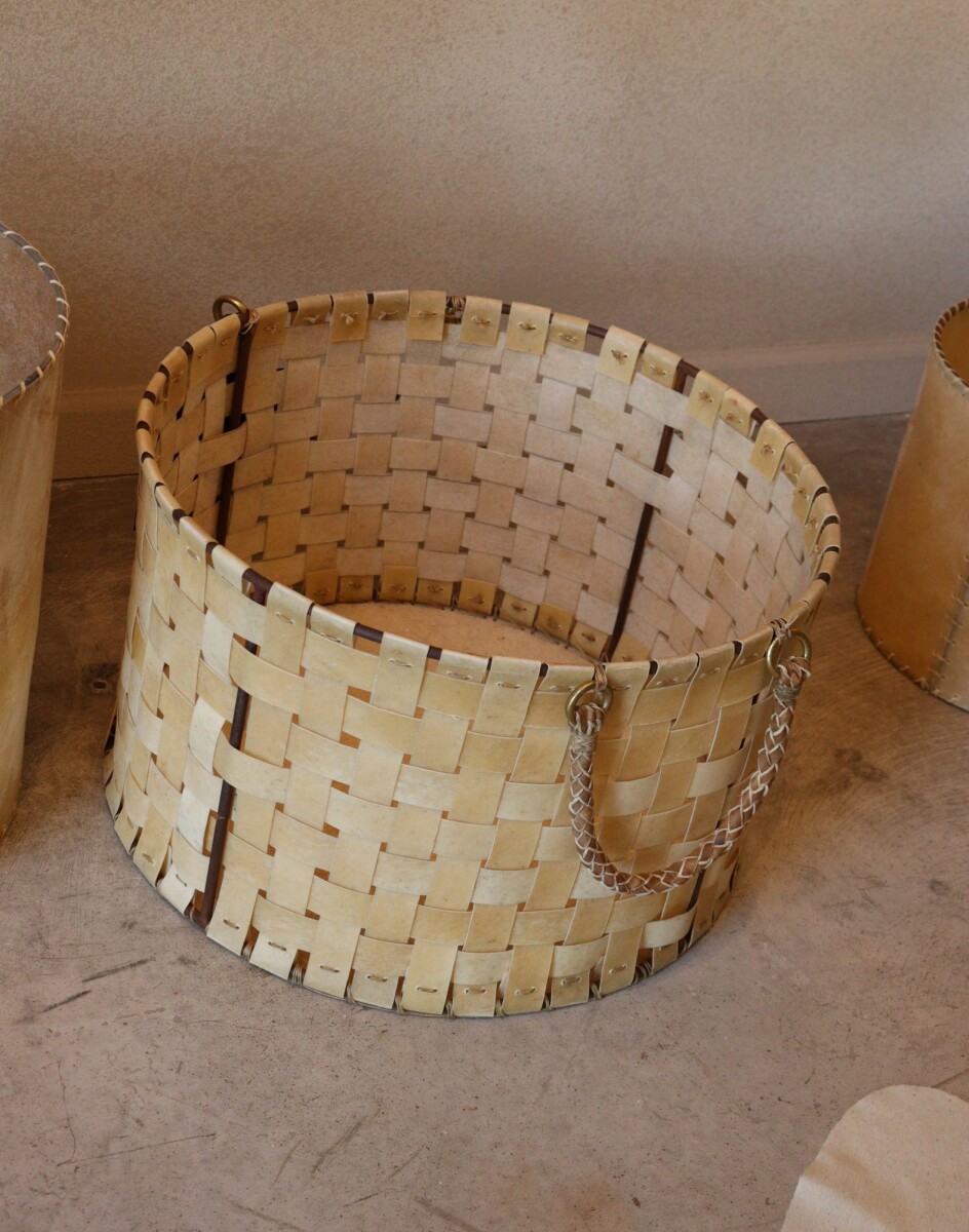 Round Braided Basket - Claro 