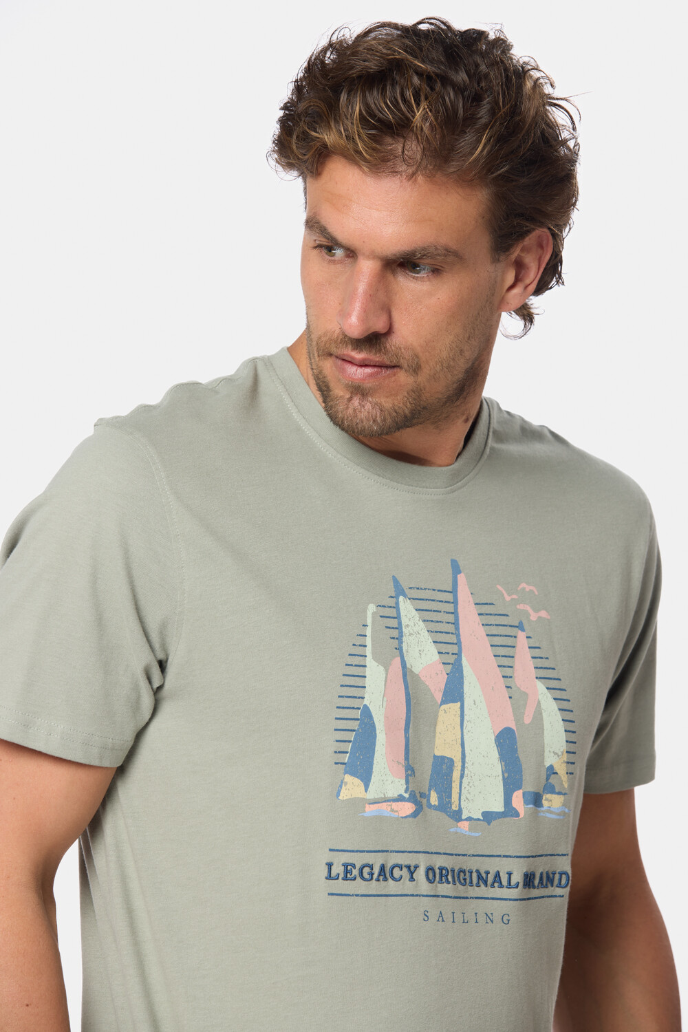 REMERA ESTAMPADA Verde