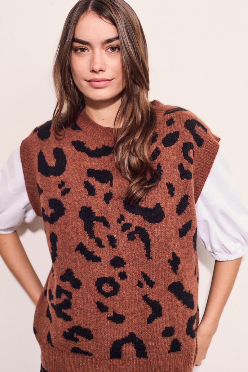 Chaleco Animal Print Animal Print