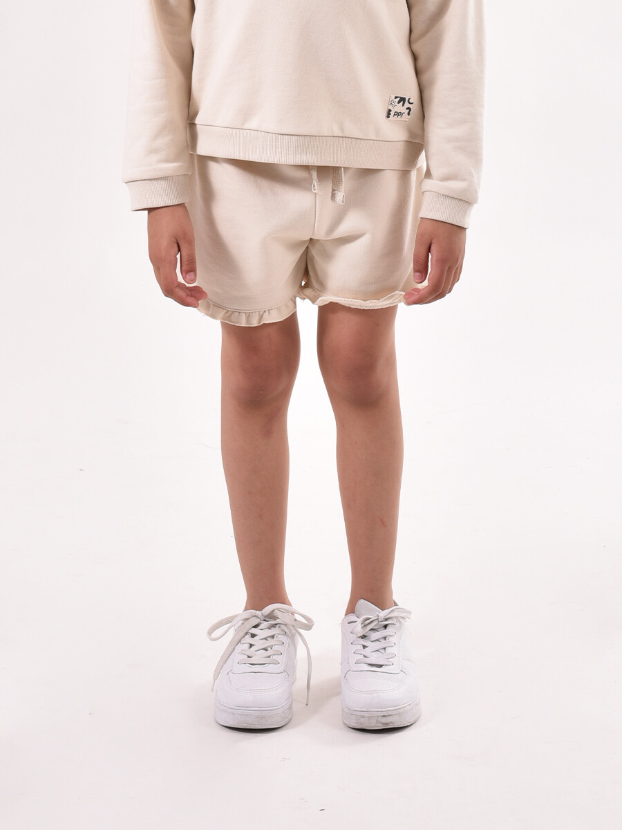 SHORT FLORA - CRUDO 
