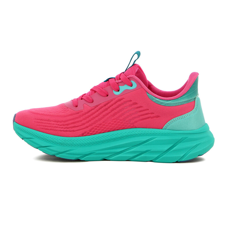 Champion Deportivo De Mujer Diadora Proton Fucsia-turquesa
