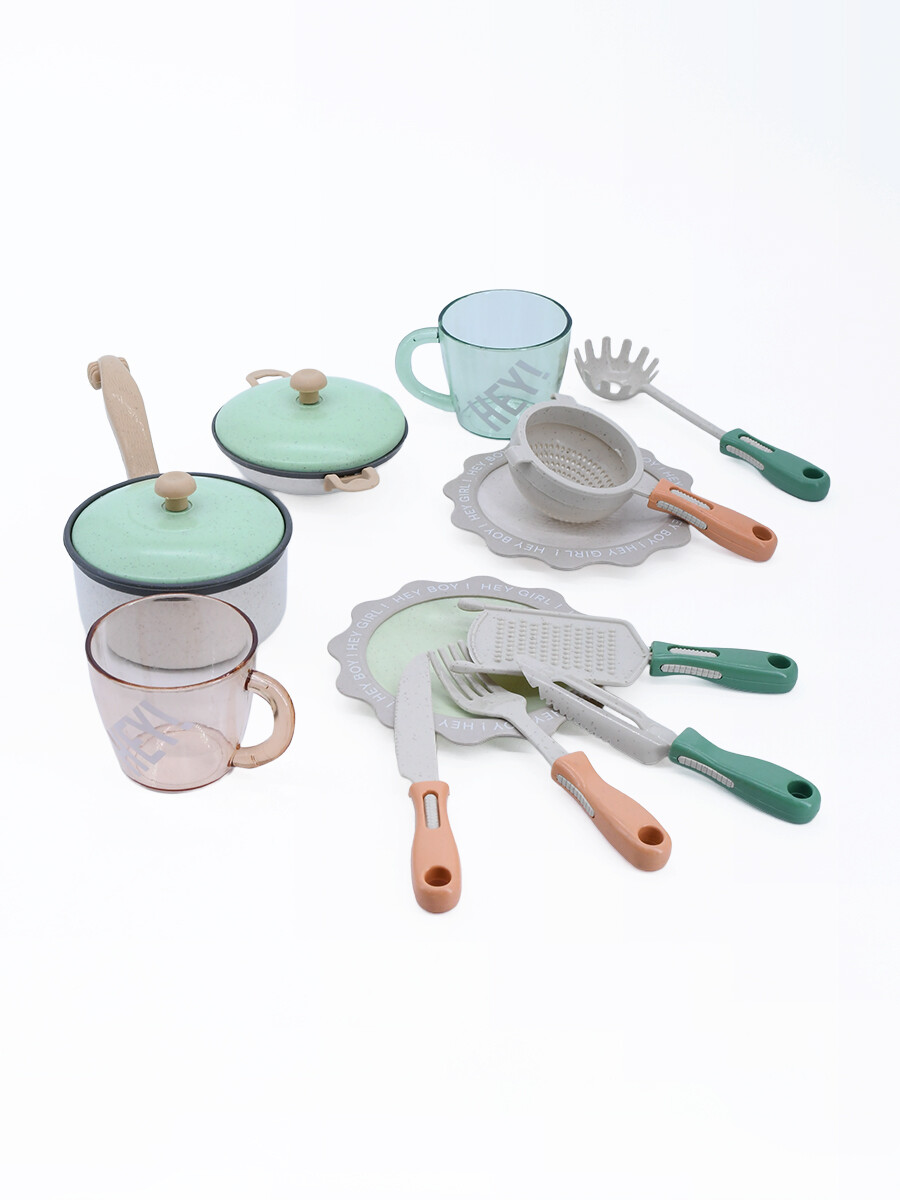 SET MENAGE GOOD FOOD - VERDE 
