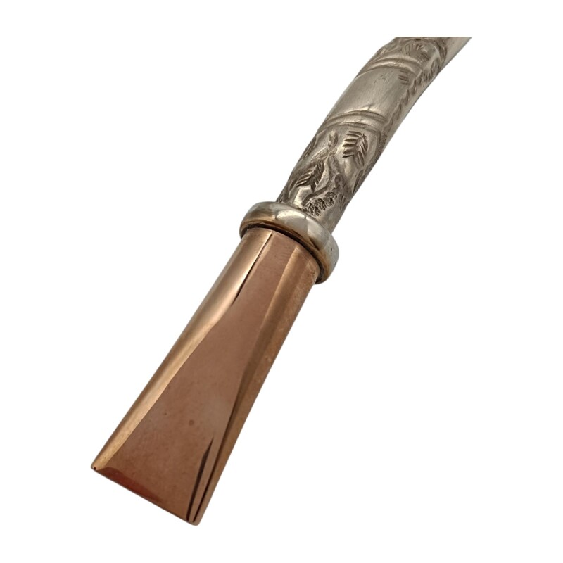 Bombilla melo - PLATA Y ORO - 01 bmpo01po