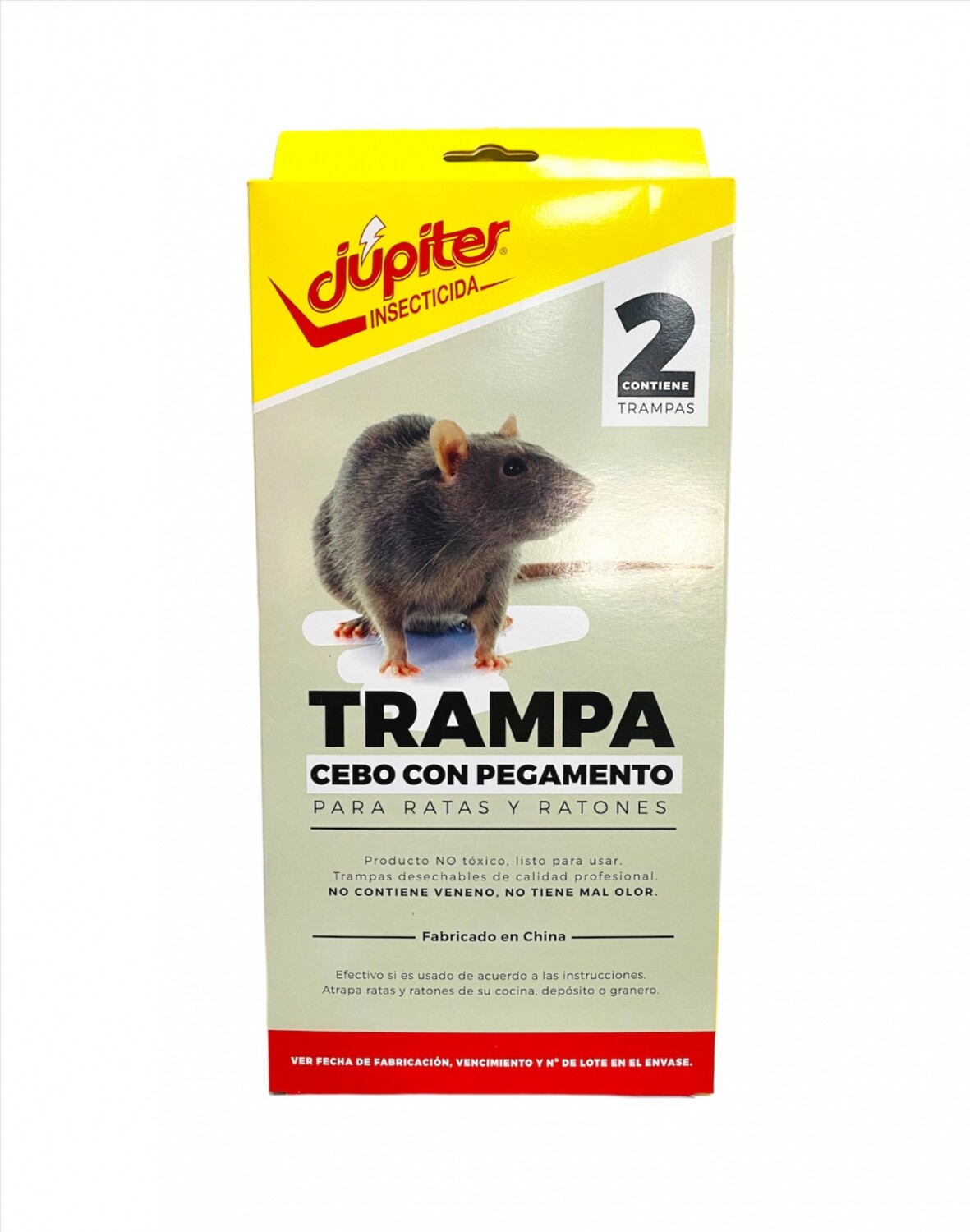 Trampa para Ratas y Ratones JUPITER (Cebo con Pegamento) — Suchina