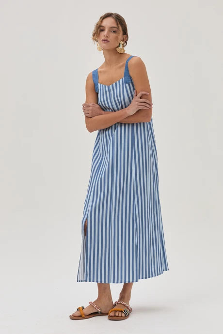 Vestido Lea Celeste