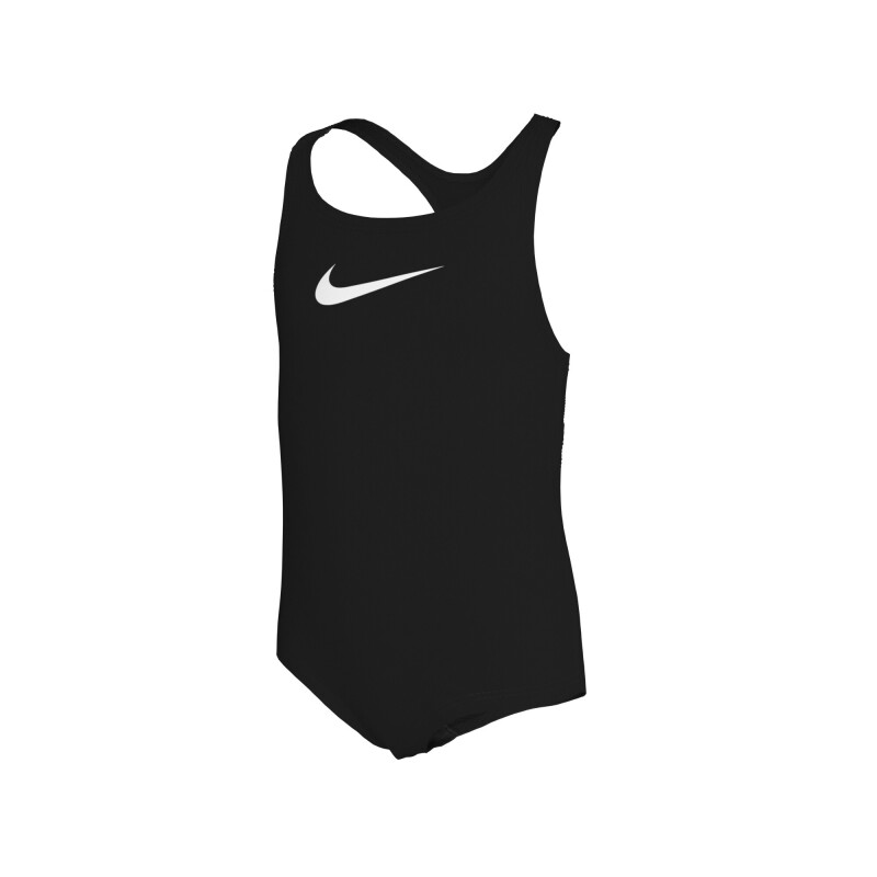 Traje De Baño Racerback One Piece de Niña Negro