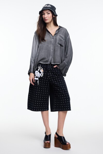 CAMISA BOLSILLO Gris