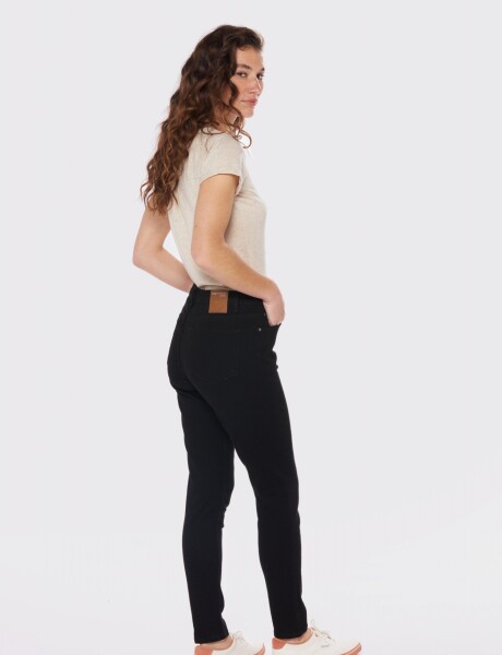 PANTALÓN DE JEAN SKINNY Negro