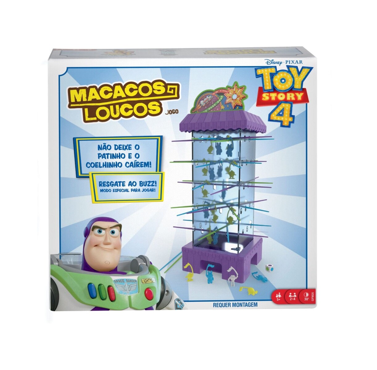 Monos Locos Toy Story 4 Mattel 