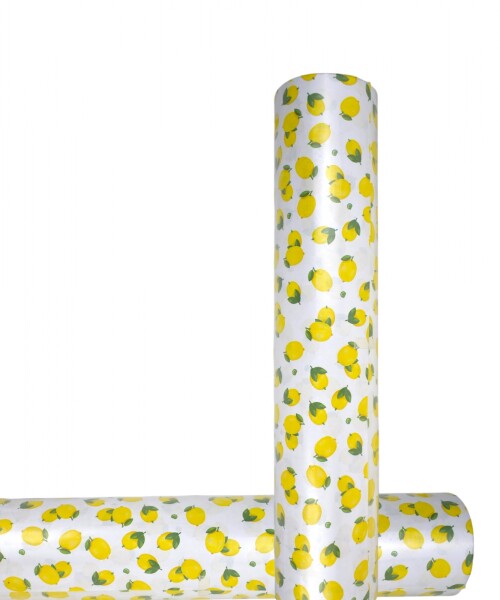 Papel Regalo Bobina 60cm x 100mts LIMON