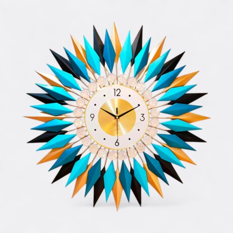 Reloj De Pared Flechas Multicolor Reloj De Pared Flechas Multicolor