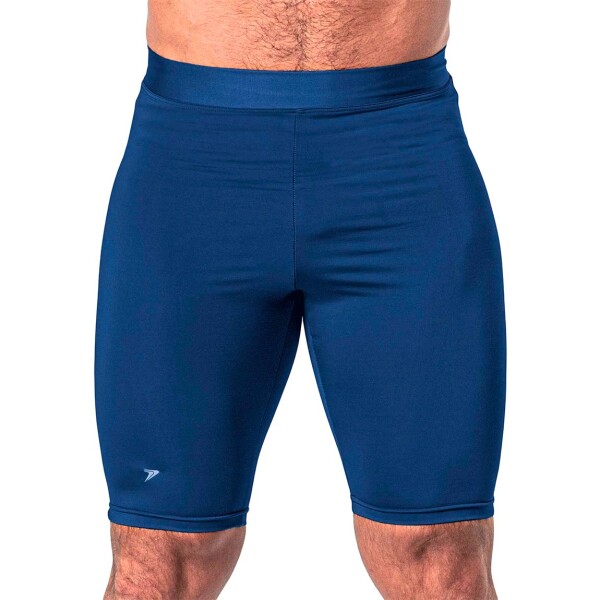 Poker Calza Corta Hombre Thermal Short Gold Ii Marino