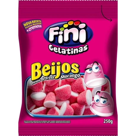 GELATINA FINI 250G BESOS DE FRESA GELATINA FINI 250G BESOS DE FRESA