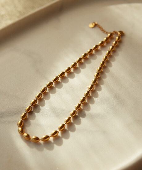 COLLAR BOLI 5 MM GOLD