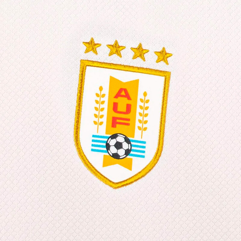 Camiseta Uruguay Oficial Nike de Niños - IM8760-100 Blanco