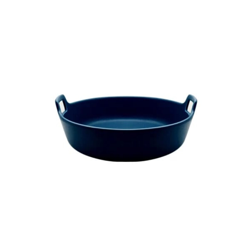 BOWL C/ASAS CERAMICA 24X23X9cm AZUL MARINO