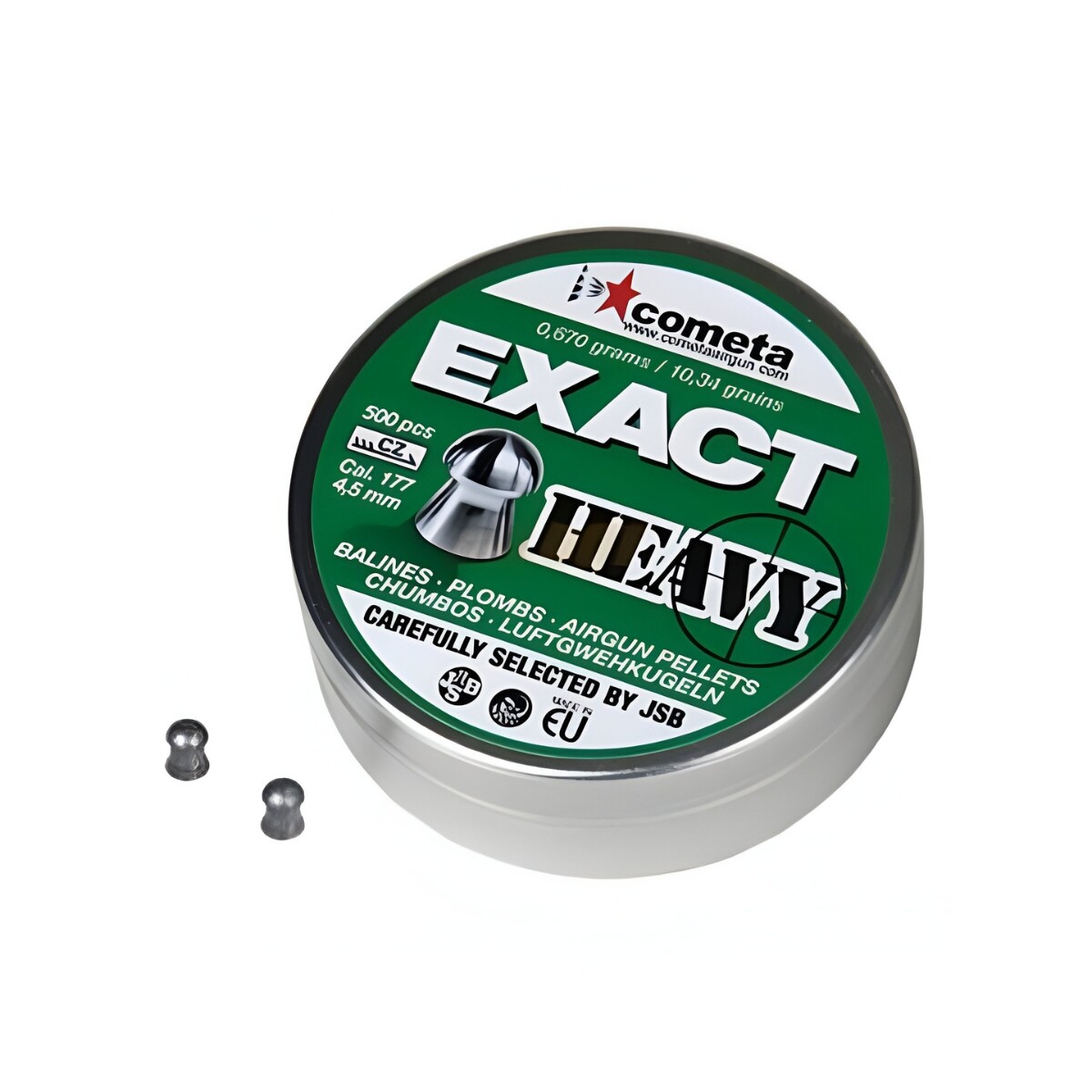 Chumbos Jsb Cz Exact Heavy Cal 4.5mm X500un 