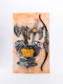 ARMAS SET ESCUDO ARCO y ESPADA MARRON