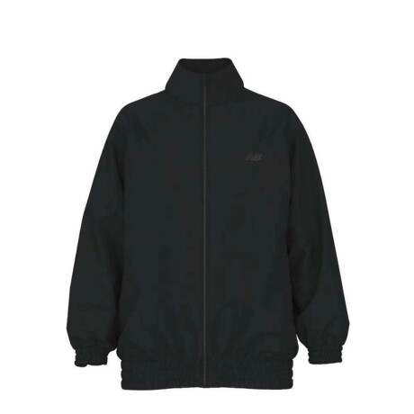 Abrigo Graphic Woven de Mujer Negro