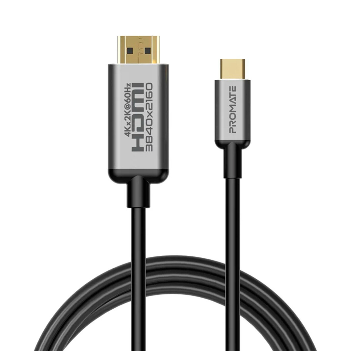 Promate Cable HDLINK-60 4k HDMI a USB-C 1.8 (m) 