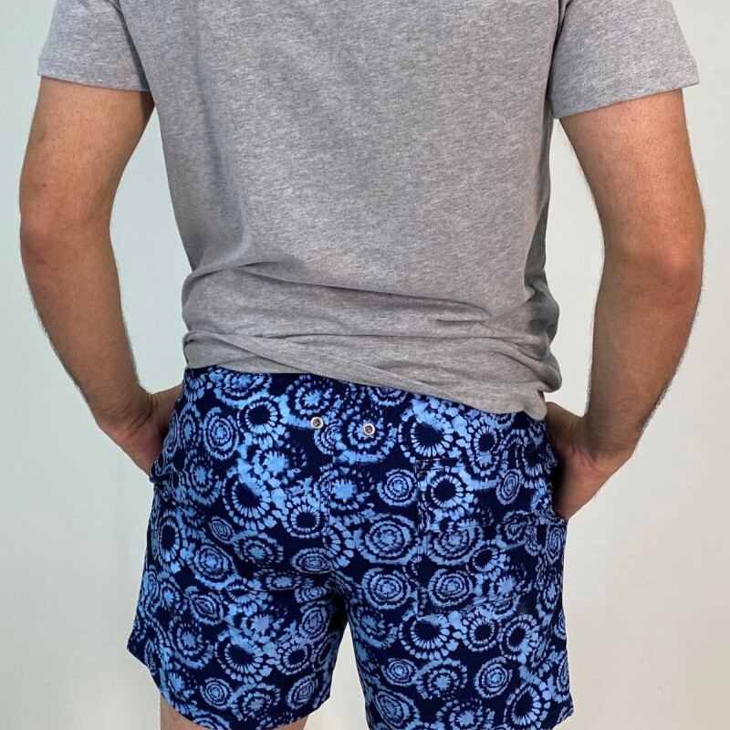 Short de baño Dante Tie Dye