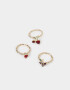 Sets Anillos Frutas Sets De Anillos Frutas - Dorado
