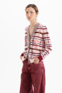 CARDIGAN NANTES Bordo