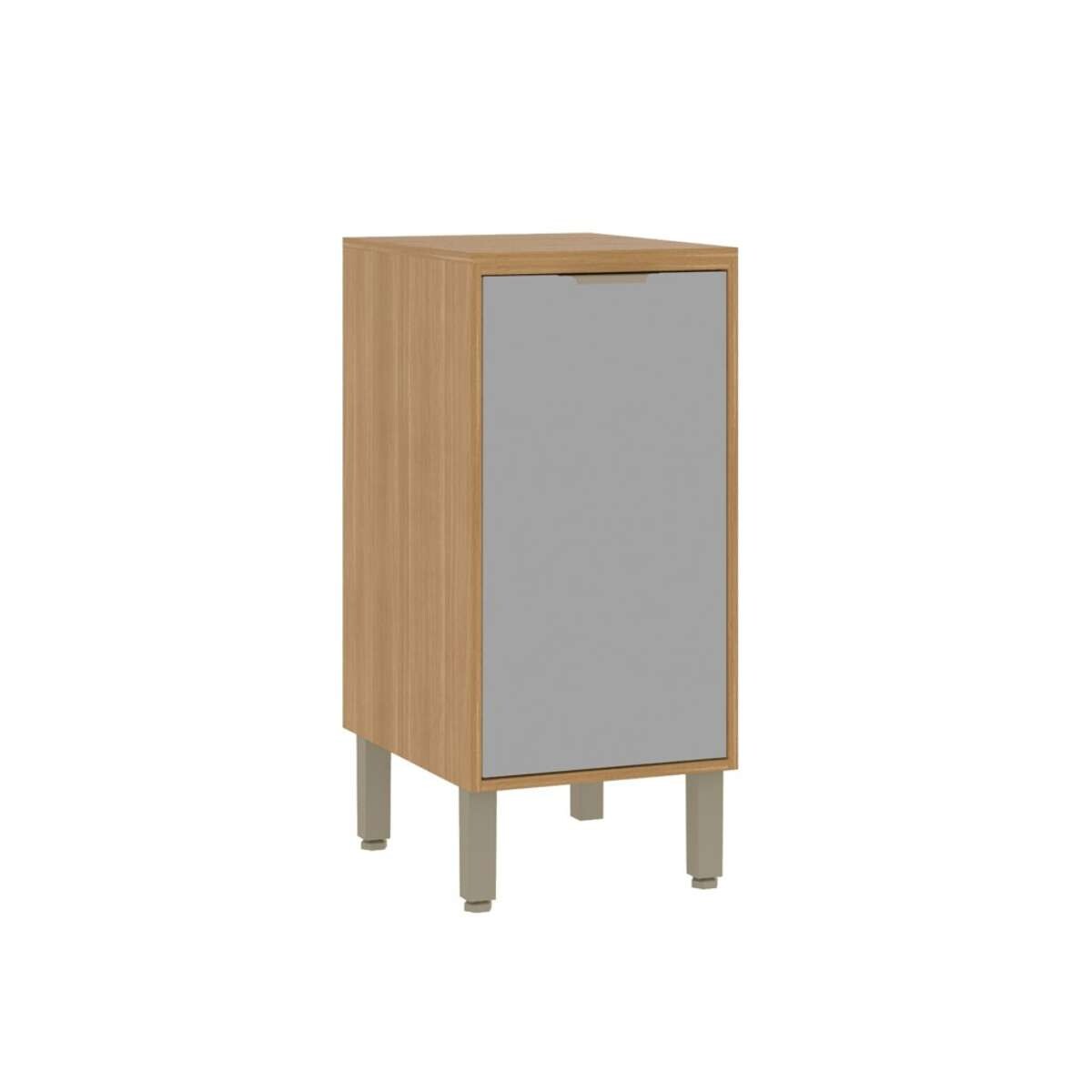 Bajo mesada 40 1 Puerta Color - Gris 