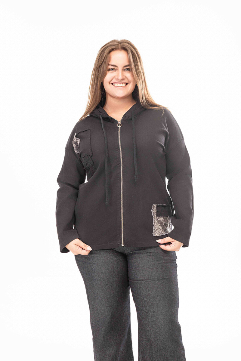 Campera Lisboa - Negro 