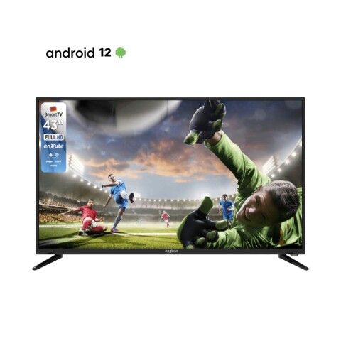 SMART TV ENXUTA 43″ FULL HD ANDROID 12 – LEDENX1243SDF2KA Negro