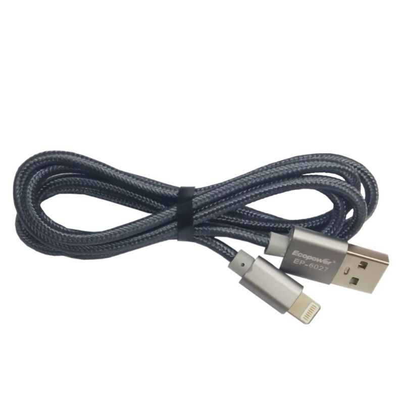 Cable Ecopower USB / Lightning 1M Cable Ecopower USB / Lightning 1M