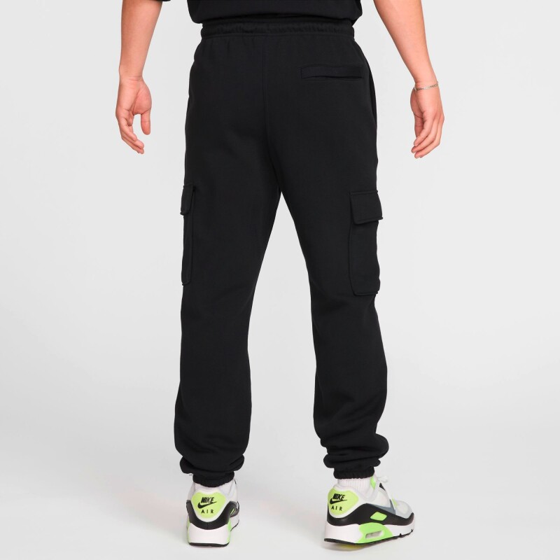 Pantalón Largo Nike Club de Hombre Negro