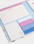 Librería Sets Planner Set De Notas Adhesivas Vynil Club - Azul Celeste