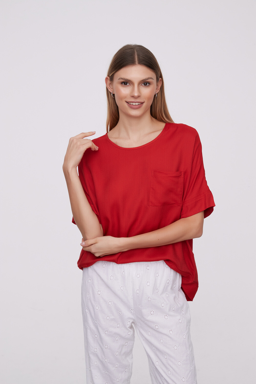 Blusa Douglas Rojo