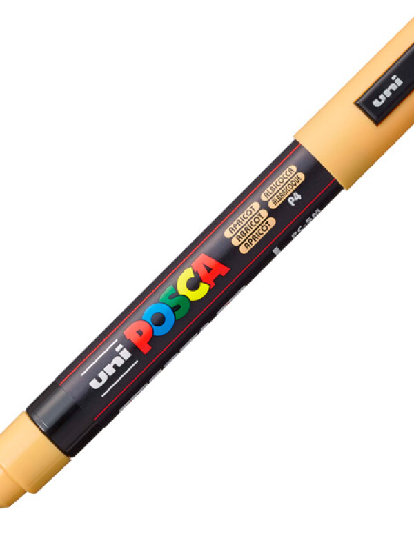 MARCADOR UNI POSCA 2.5 MM NARANJA ALBARICOQUE N/A