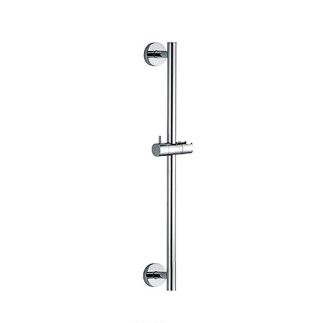 BARRAL DE DUCHA METAL DESLIZANTE BRILLO CROMO 70CM ACERO CROMO