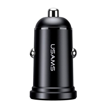 Cargador De Auto Mini C20 Usams 2 Puertos USB 2,4A Calidad Cargador De Auto Mini C20 Usams 2 Puertos USB 2,4A Calidad