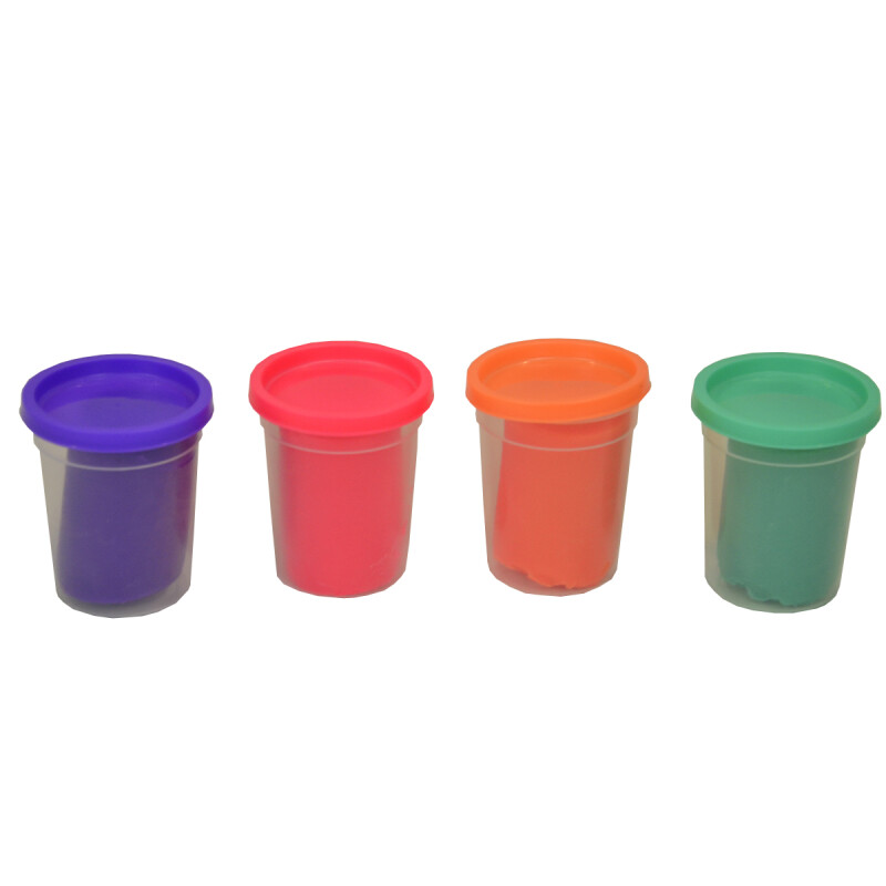 Masa de Moldear Maped Creativ x4 Colores COLORES FLÚO