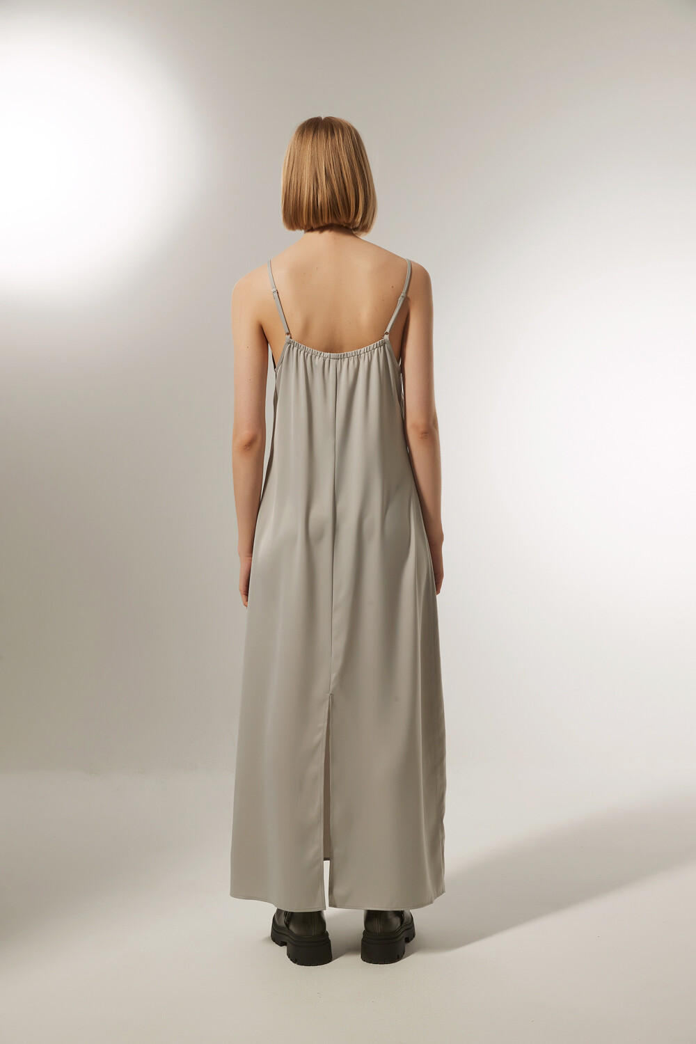 Vestido Legranda Plateado