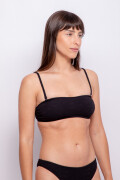 TOP STRAPLESS LIRIO Negro