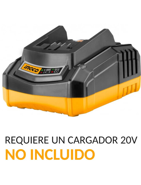 Inflador portátil de mano a batería 20V con accesorios Ingco Inflador portátil de mano a batería 20V con accesorios Ingco