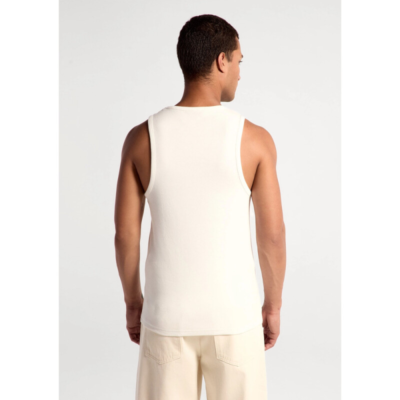 CAMISETA REGATA MASC BLANCO