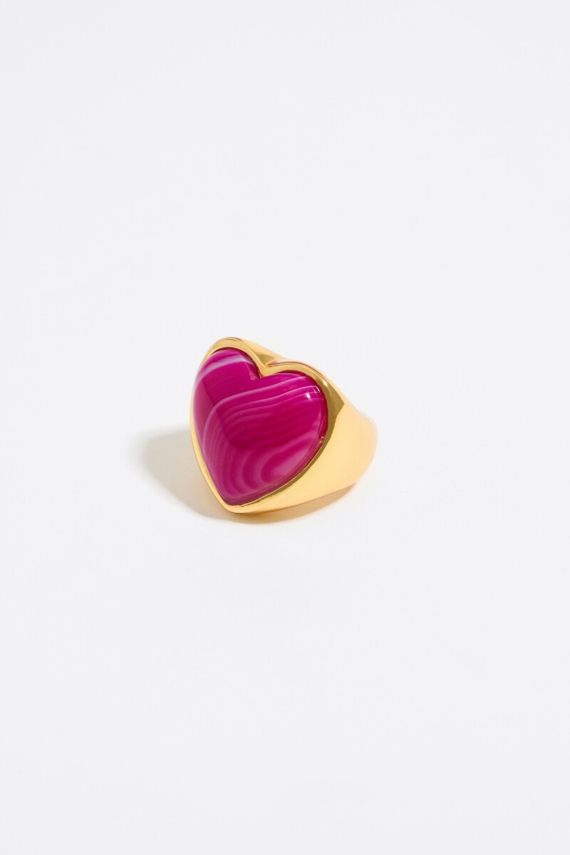 ANILLO CORAZÓN Violeta