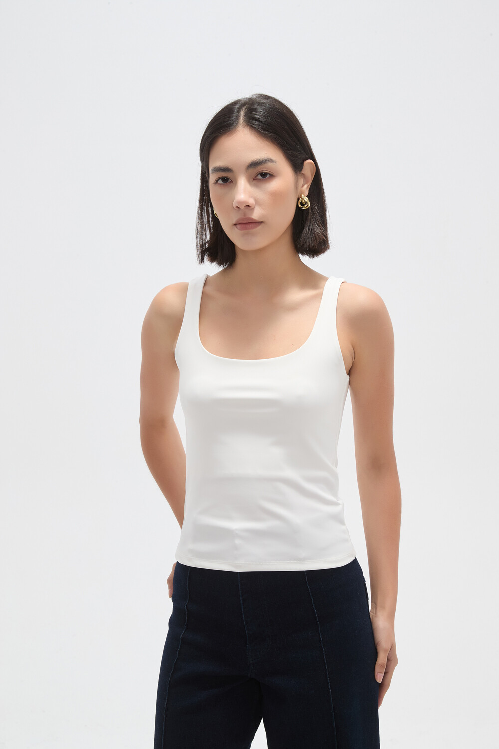 Musculosa Mintas Marfil / Off White