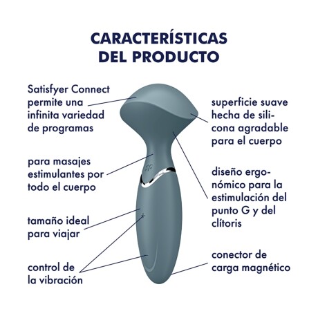 Satisfyer Mini Wand-er Vara Vibradora Satisfyer Mini Wand-er Vara Vibradora