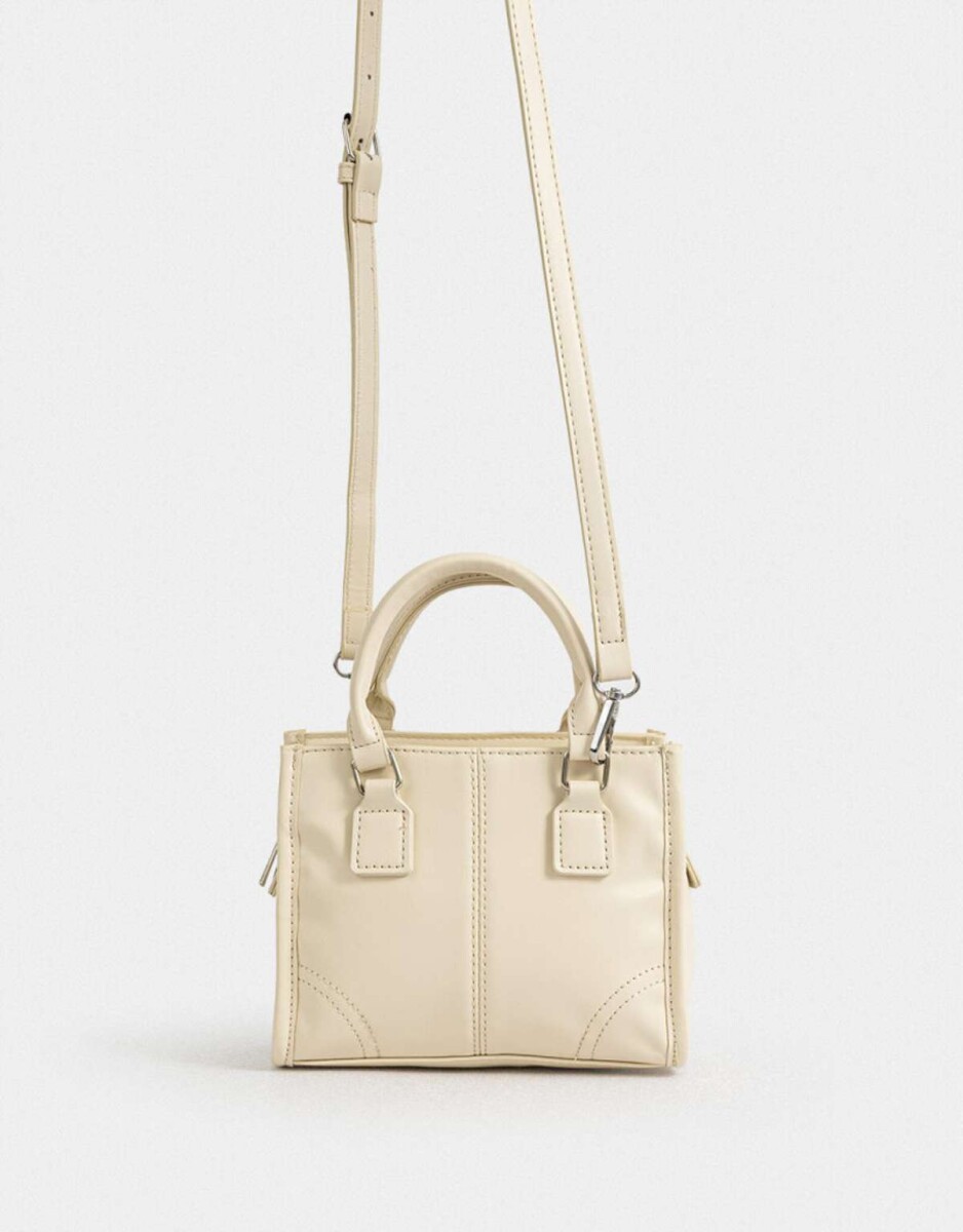 Carteras Medianas - Blanco Crudo 